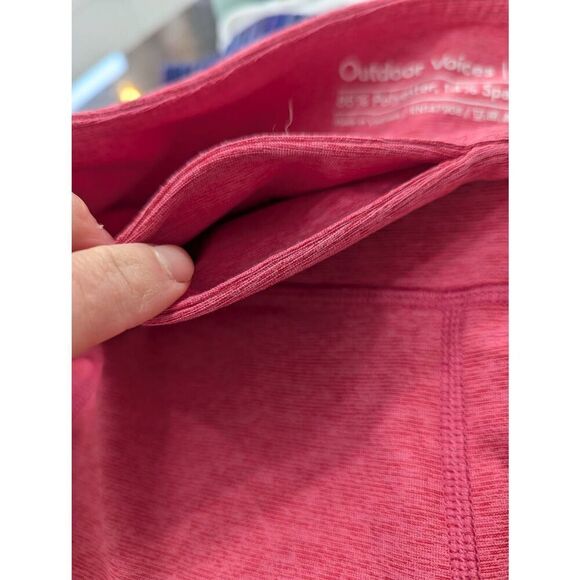 Outdoor Voices Warmup Leggings women's size medium pink space dye‎ 7/8 - Picture 7 of 7